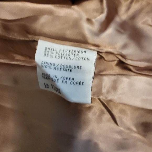 New Vintage (1970) Nino Cerruti Designer Double Breast Trench Coat 36R Tan - Picture 9 of 12